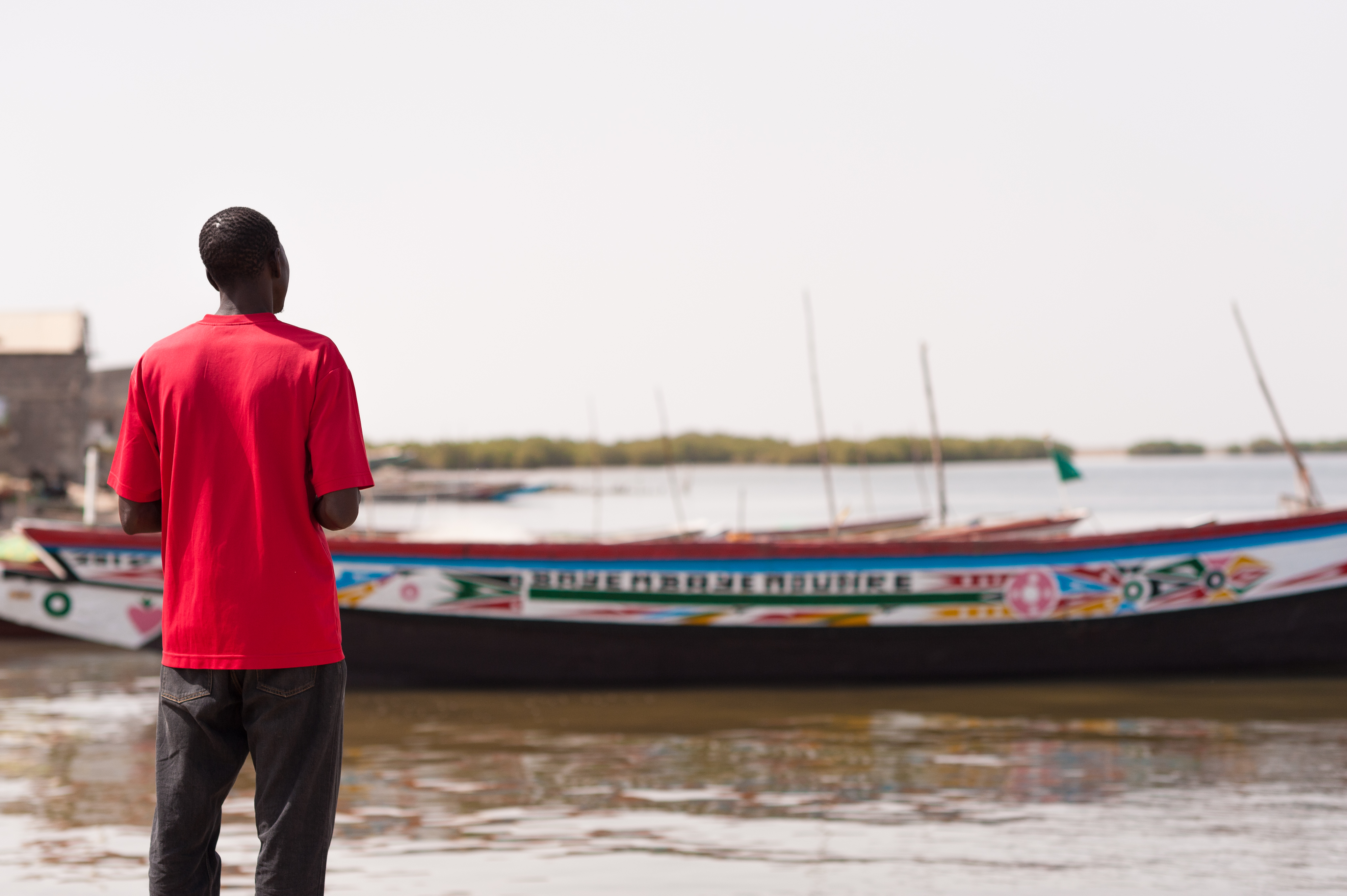 After his own experiences, Youssapha works hard to persuade local youths to remain in education © Clément Tardif / ActionAid
