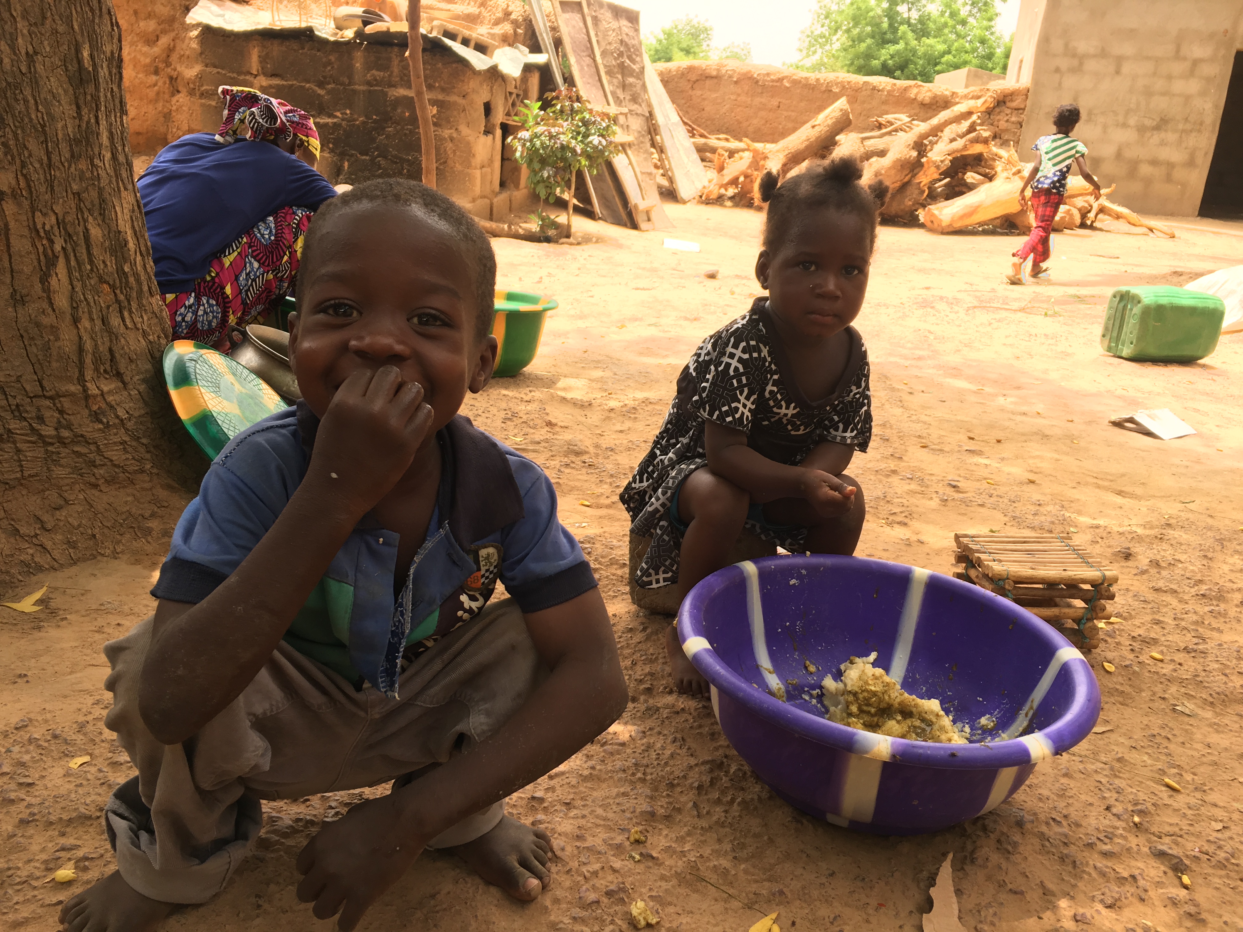 These children live in Segou region, in south-central Mali, where about ...