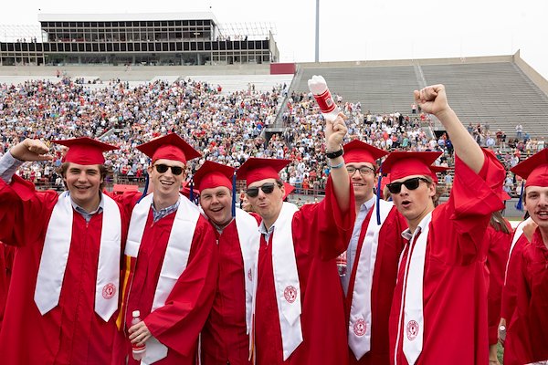 Miami University's 2024 spring commencement ceremony was held May 18 at Yager Stadium.