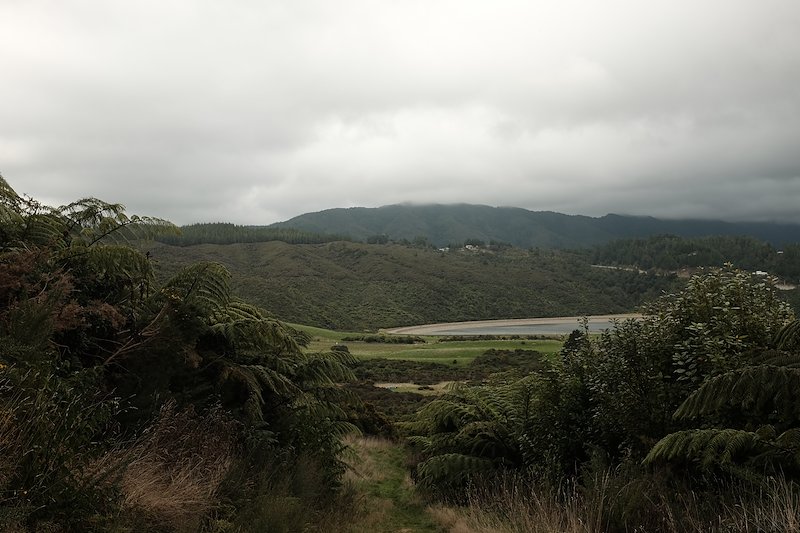 Looking towards the reservoir near the trailhead.