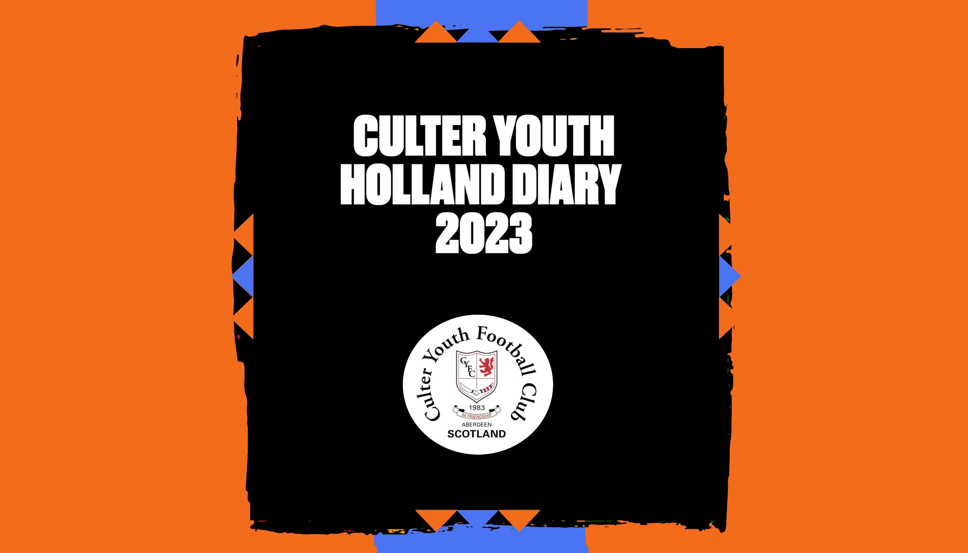 Read Culter Youth Holland Diary 2023 by Robbie Forsyth