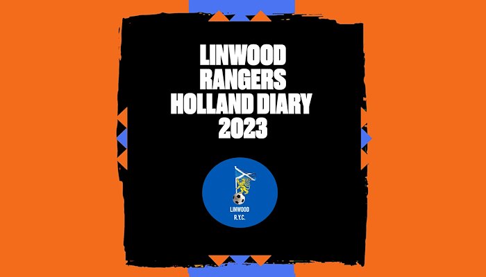Read Linwood Rangers Holland Diary 2023 by Robbie Forsyth