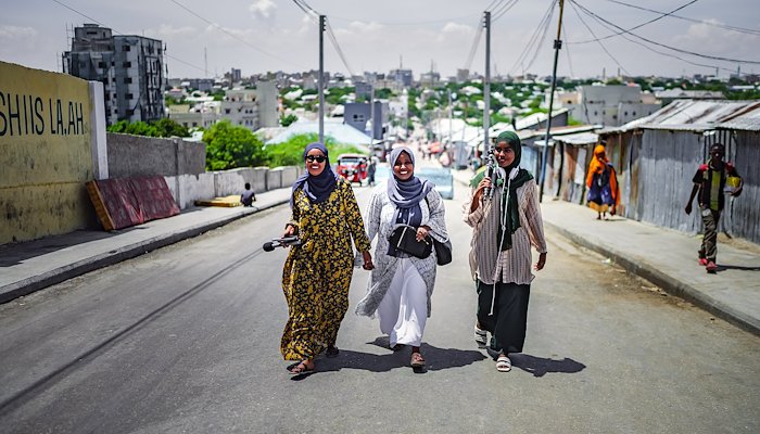 Read It’s dangerous being a female journalist in Somalia. But, one year on, we are still shining our light by UNDP Somalia