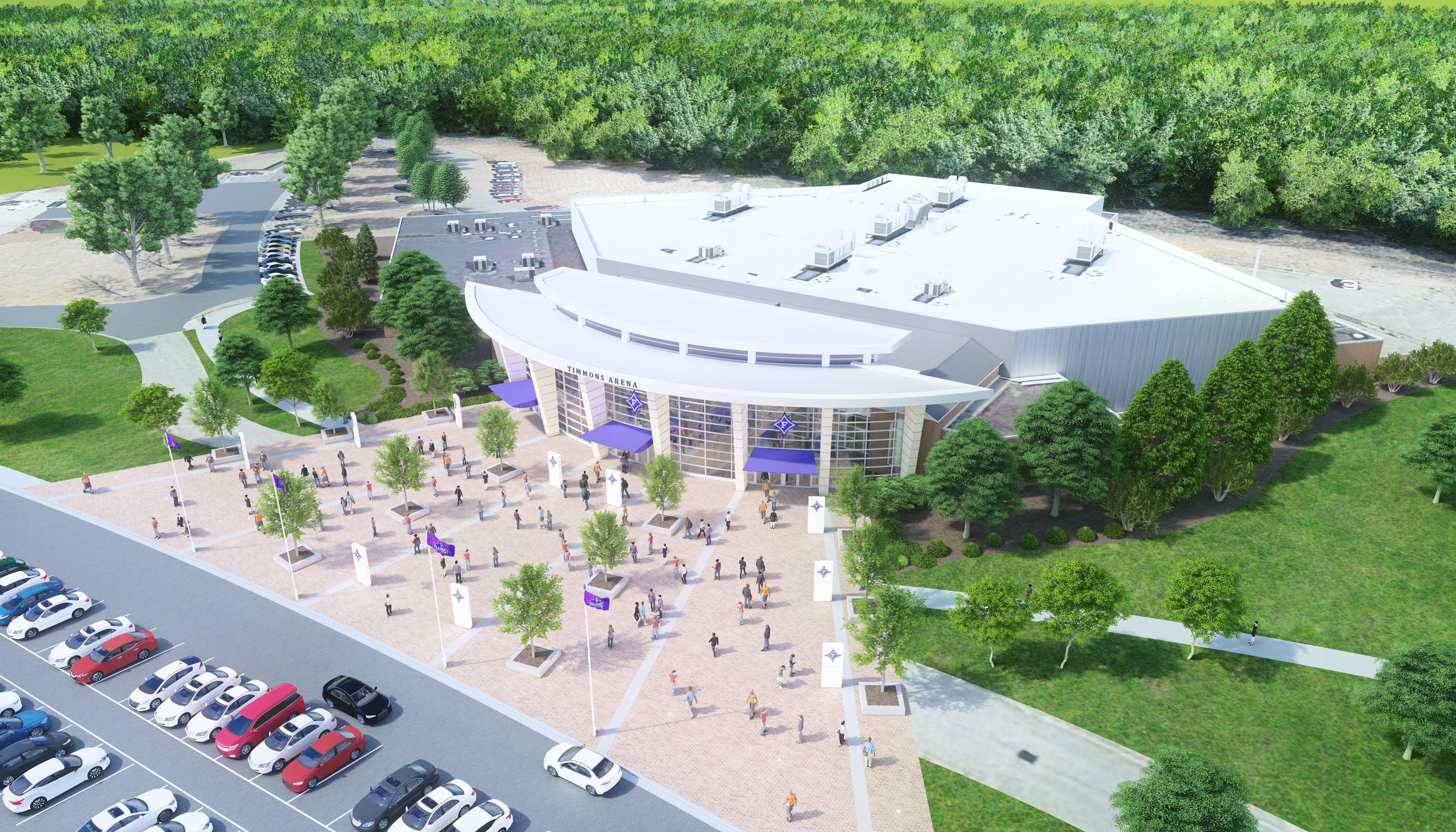 Read Timmons Arena Renovation & Expansion by Furman Paladins