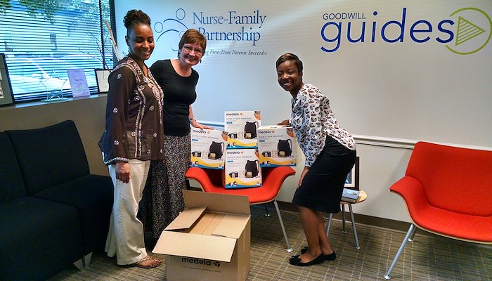 Read GOOD+ Foundation & Medela Donation by Goodwill Indy