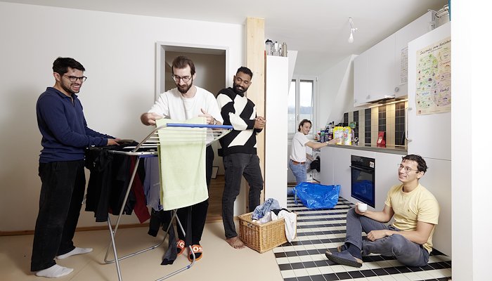 Read Studi-WG mit «good vibes only» by Stiftung PWG