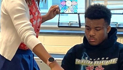 Read Face of the Week: Anjelica Tynes, School to Career teacher, Parkville High School by Team BCPS