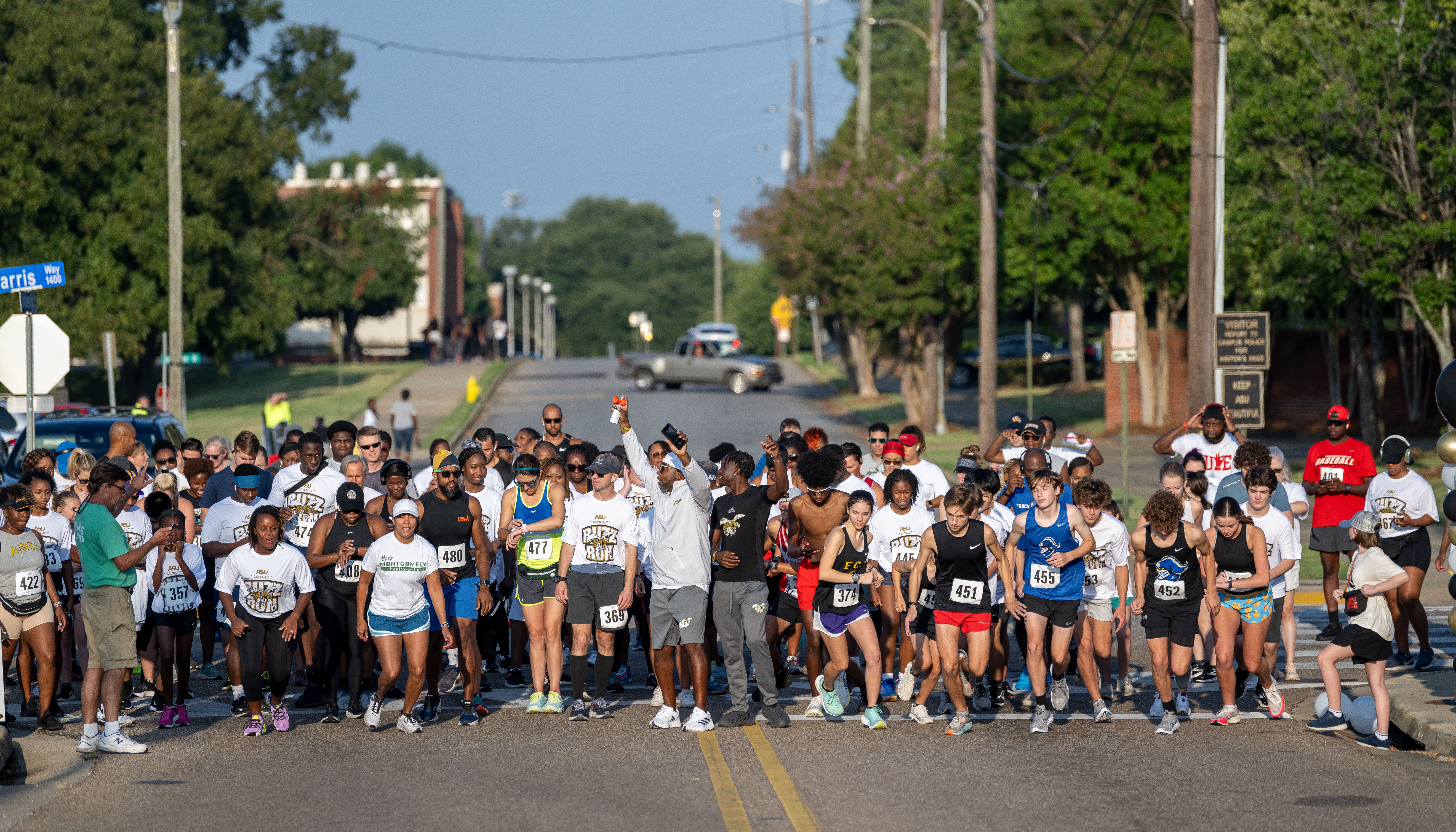 Read The Inaugural Buzz Run 5k and Stingers Fun Run at Alabama State University by Alabama State Photos