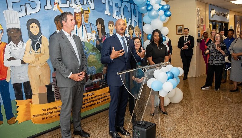 Read Governor Wes Moore highlights career and technical education during visit to Western School of Technology by Team BCPS