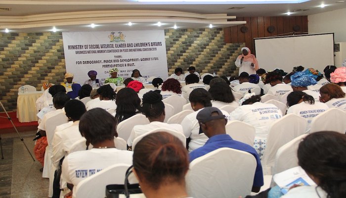 Read MANY WOMEN ONE VOICE; THE OUTCOME OF THE SIERRA LEONE’S WOMEN’S CONFERENCE ON PEACE AND NATIONAL COHESION.&nbsp; by United Nations Sierra Leone
