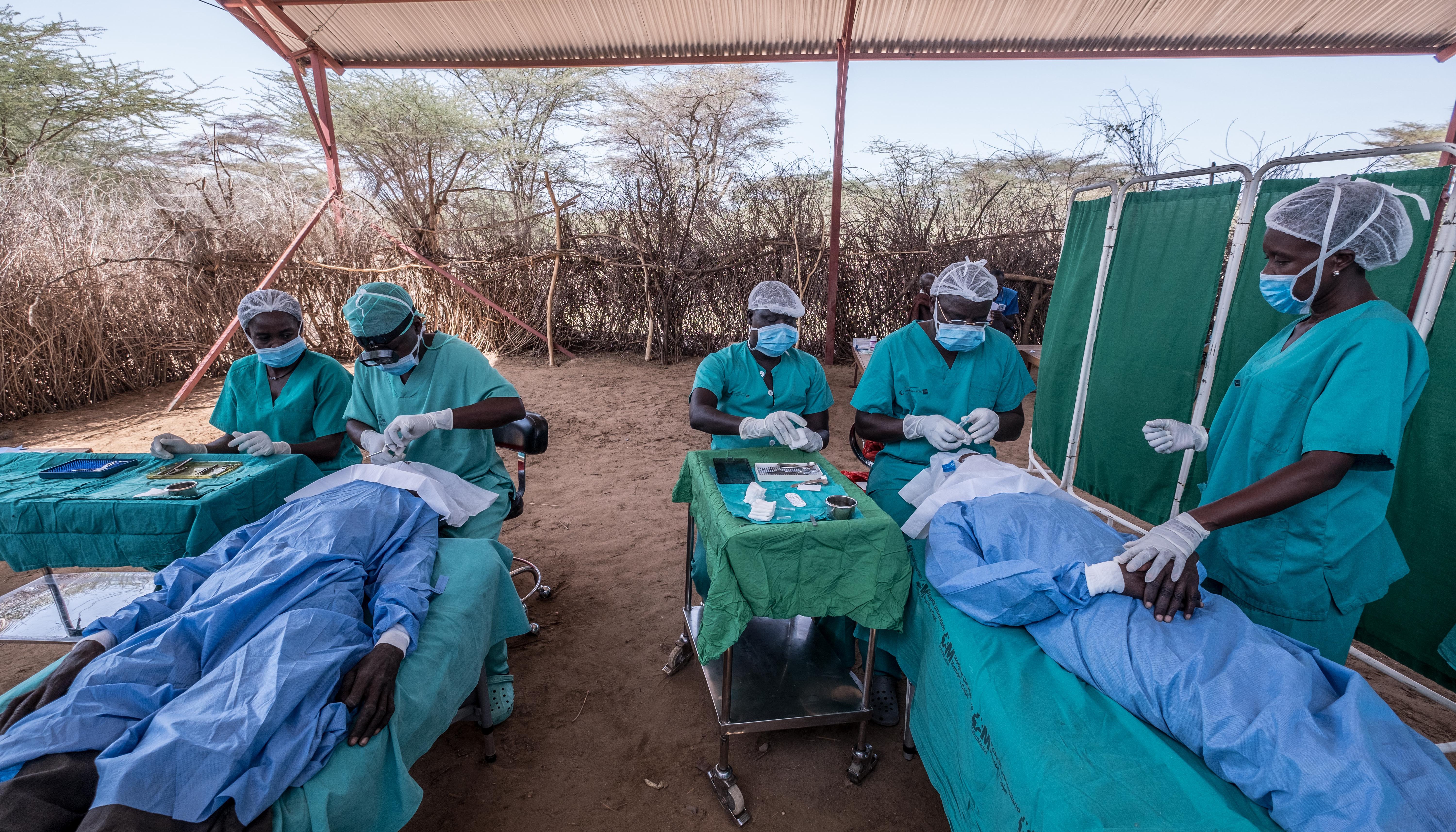 Read Surgeries in the desert by Sightsavers