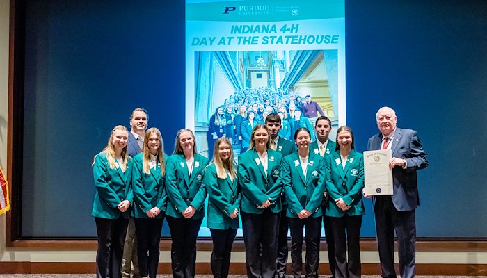 Read 4-H Day at the Indiana Statehouse&nbsp; by Purdue Agriculture