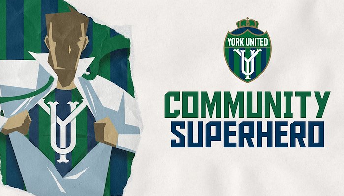 Read York United FC celebrate Jessica Ponce and Faris Abubaker as 'Community Superheroes' by Brittany Arner