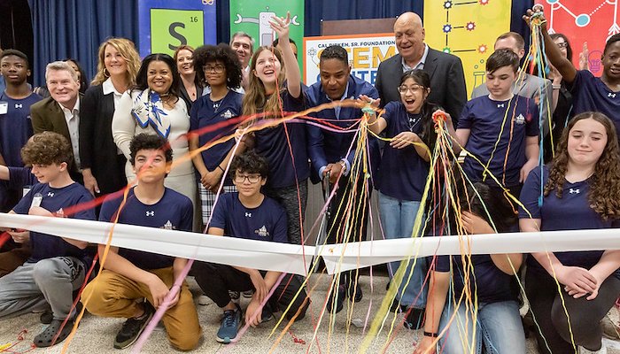Read Mission Moment: Cal Ripken, Sr. Foundation opens 500th STEM Center at Lansdowne Middle School by Team BCPS