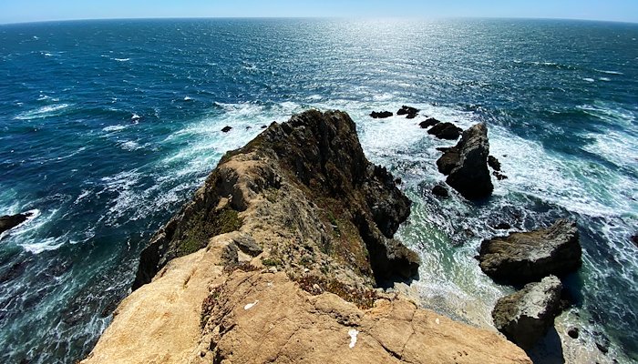 Read Hiking the Tomales Point Trail by Brandon Wang