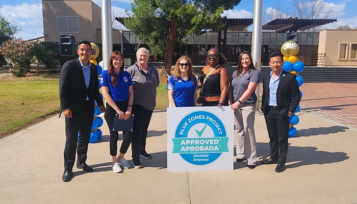 Read CSUB celebrates approval as official Blue Zones Project worksite by Chris Benham