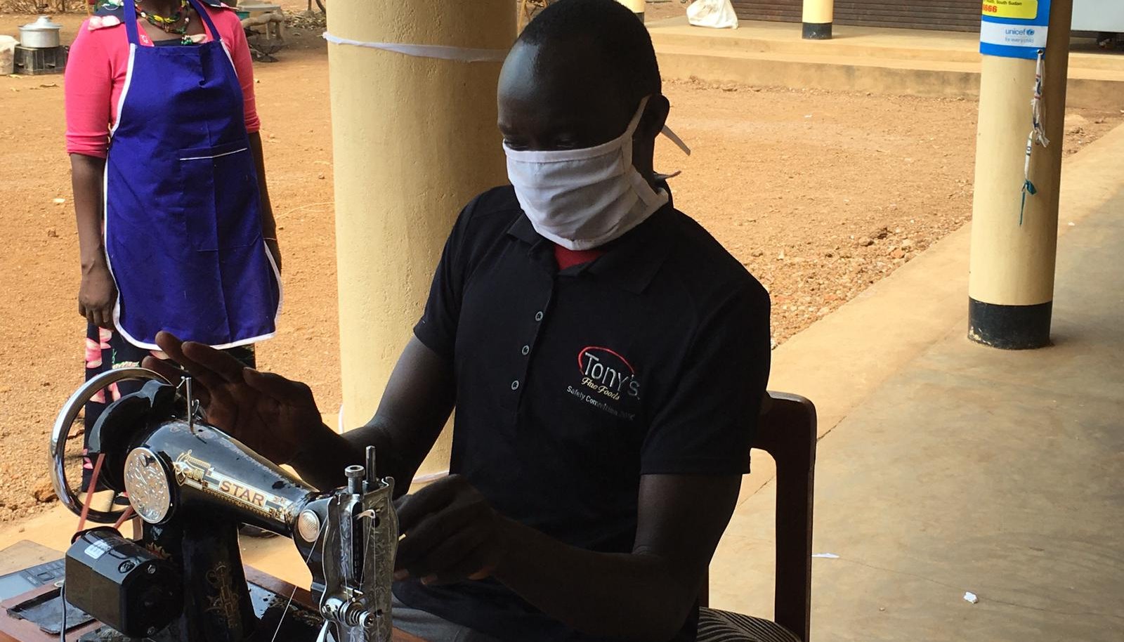 Read TURNING CLOTH TO MASKS by UNDP South Sudan