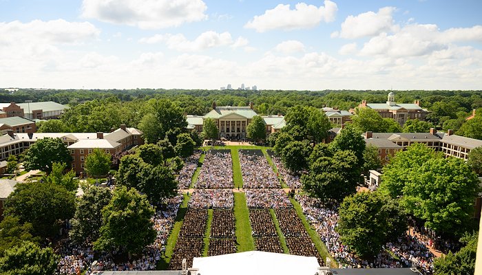 Read Commencement Ceremony by Wake Forest University