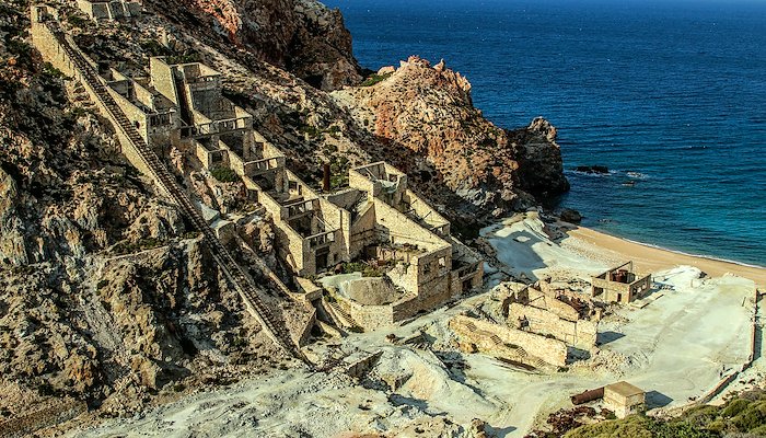 Read Milos’ abandoned Sulfur Mine by Panos Diamantis