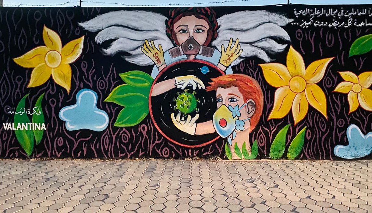 Read Art gives a glimmer of colour and hope amidst the pandemic in Iraq by United Nations Human Rights Office