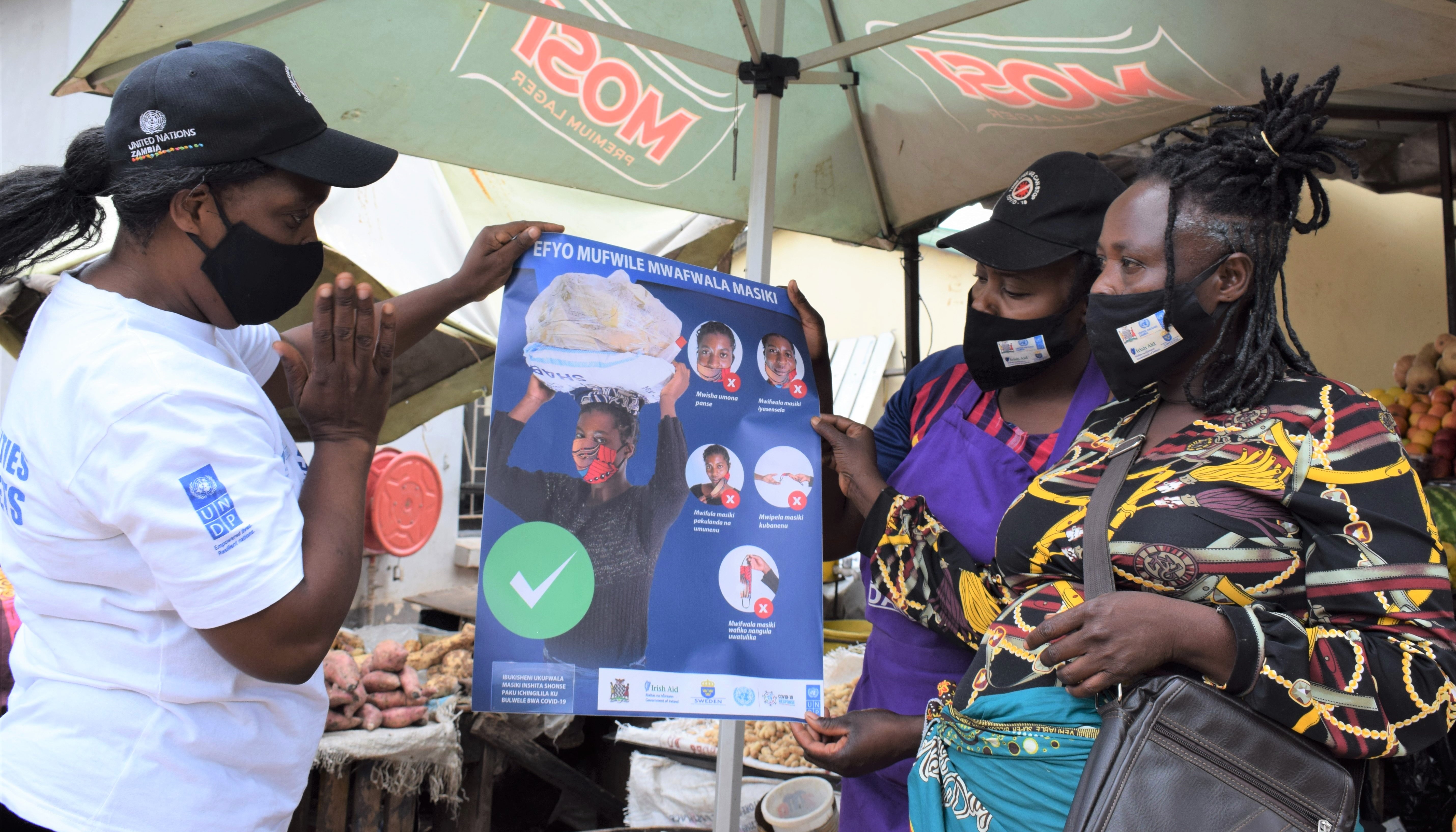 Read MAKING MARKETS AND COMMUNITIES SAFER FROM COVID-19 by UNDP Zambia