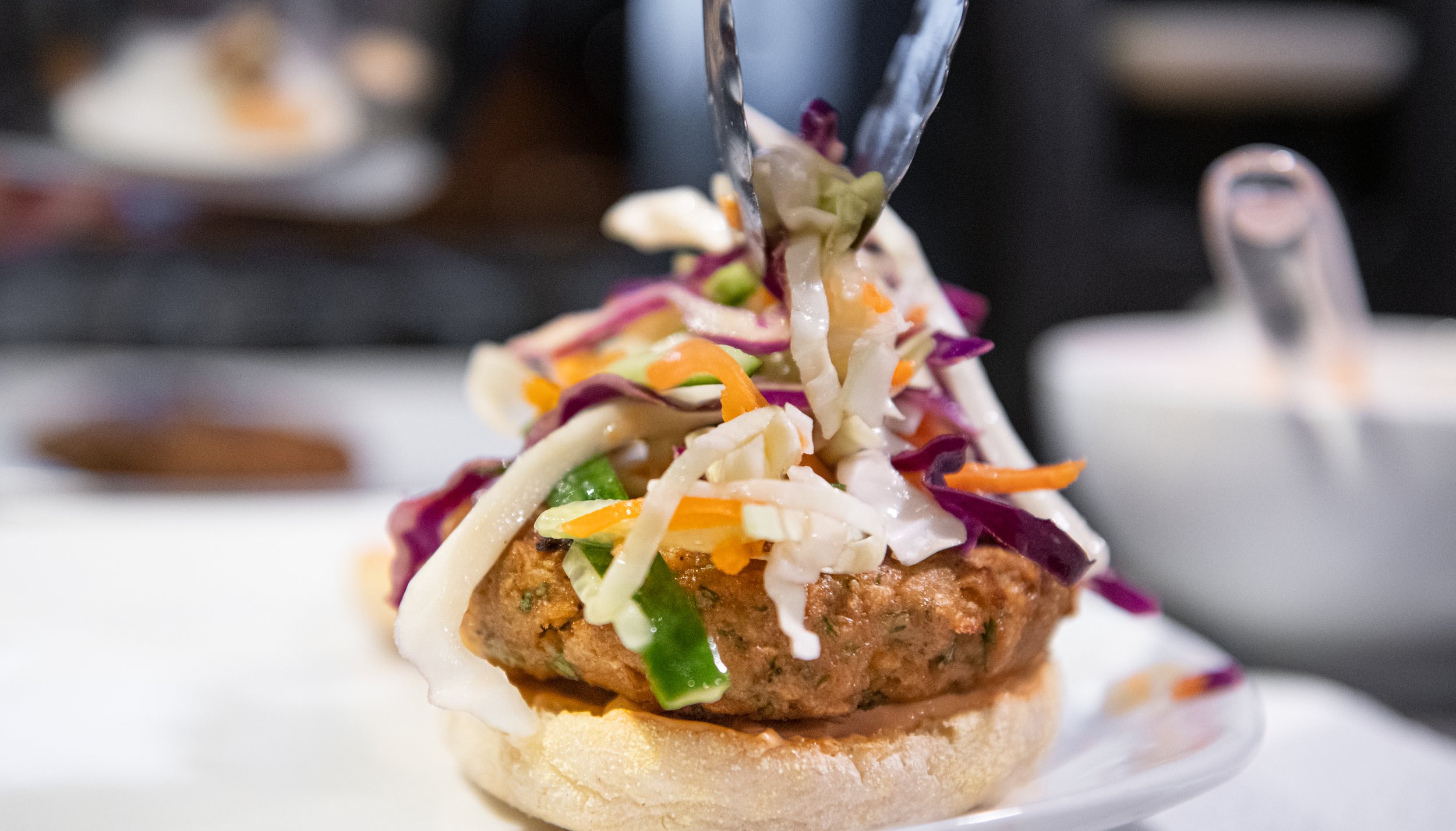 Read Turkey-less Banh mi Burger by Amy Ulivieri