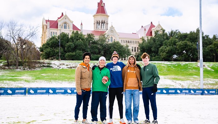Read Snow Day at St. Ed's by St. Edward's University