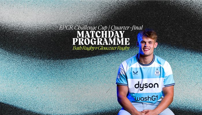 Read MATCHDAY PROGRAMME: Gloucester Rugby (CC QF) by Bath Rugby