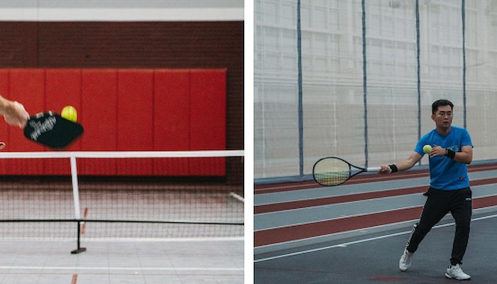 Read Pickleball versus Tennis by UMNRecWell
