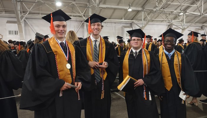 Read Spring 2025 Graduation Reception by Brad Caffery