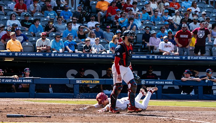 Read SEC Tournament - Game 11 - Arkansas v. Mississippi by Rhett Hutchins