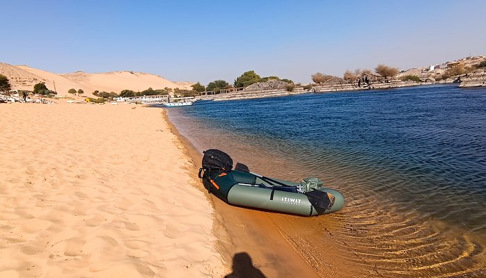 Read Packraft en el Nilo, Egipto, Asuan by Sergi Tur Badenas