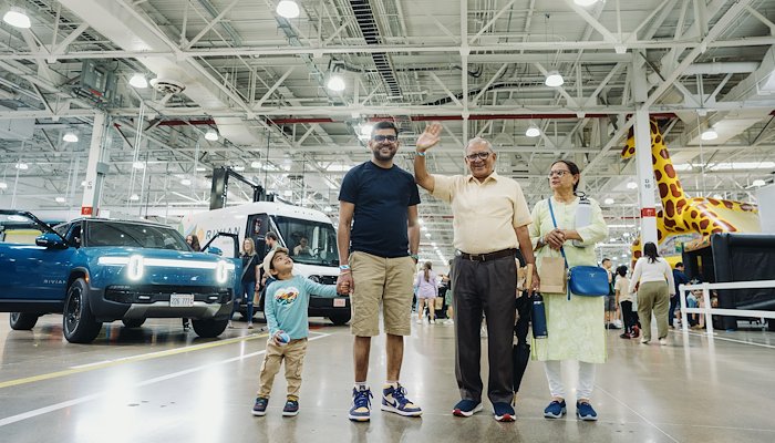Read Rivian Family & Friends Day in Normal by Rivian