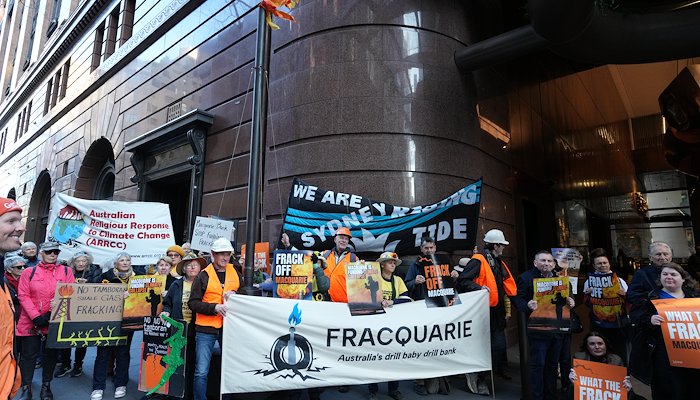 Read Meet the people telling Macquarie to stop backing harmful gas fracking by Matt Tomkins