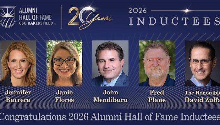 Read CSUB announces 2026 Alumni Hall of Fame inductees by James Burger