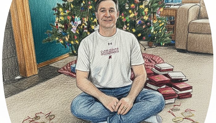 Read Visions of ornaments danced in his head by Sabrina Stanifer