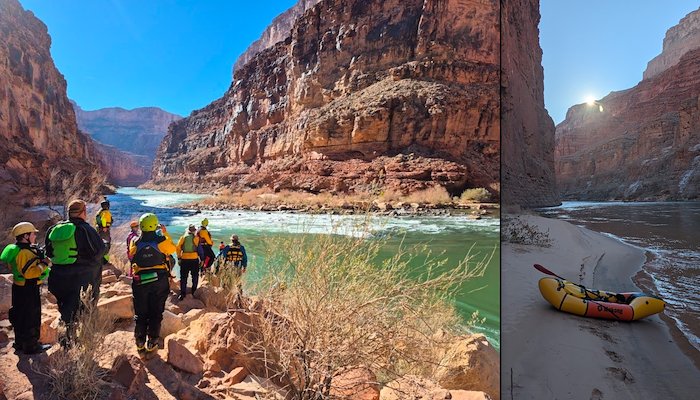 Read Día 2. Expedición al Gran Cañón del Colorado en packraft 2026 by Sergi Tur Badenas