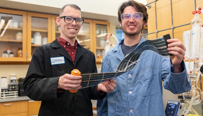 Read UNC Asheville McCullough Fellow Lights the Way Toward a Greener Future by UNC Asheville