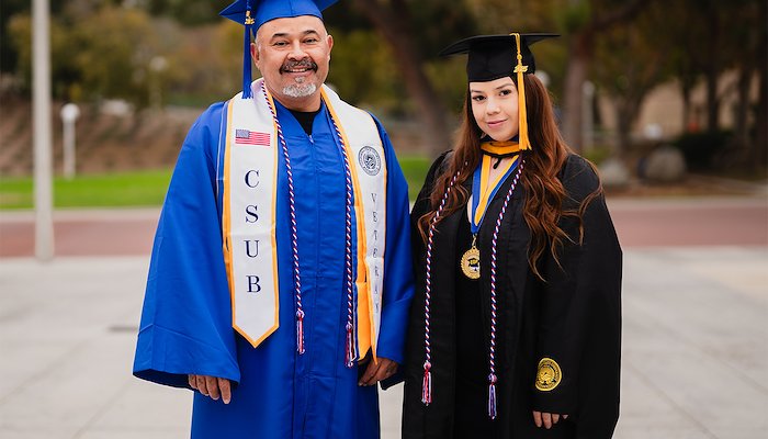 Read Father, daughter to share commencement stage by James Burger