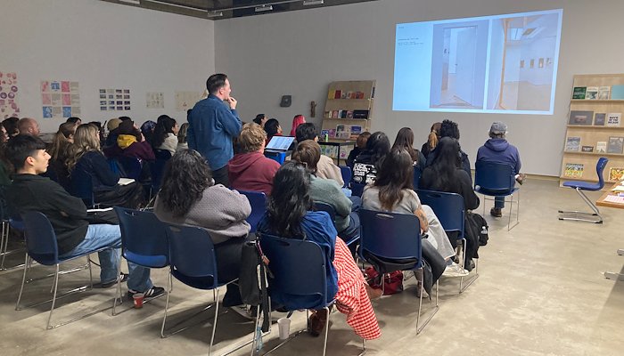 Read Donor establishes endowment to support Visiting Artist Lecture Series by James Burger