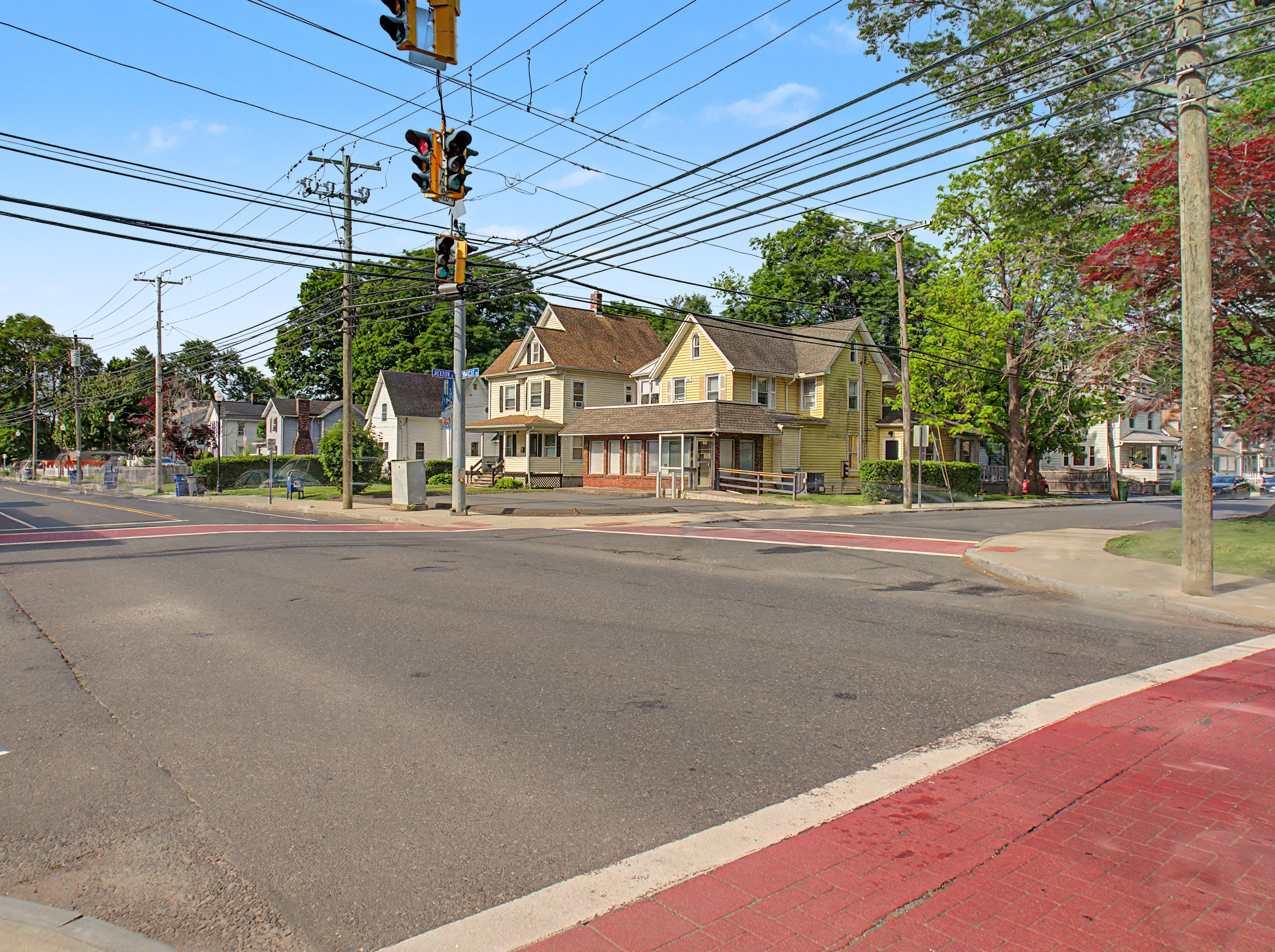 Commercial property in Ansonia, Connecticut, photographed by Ari Lee