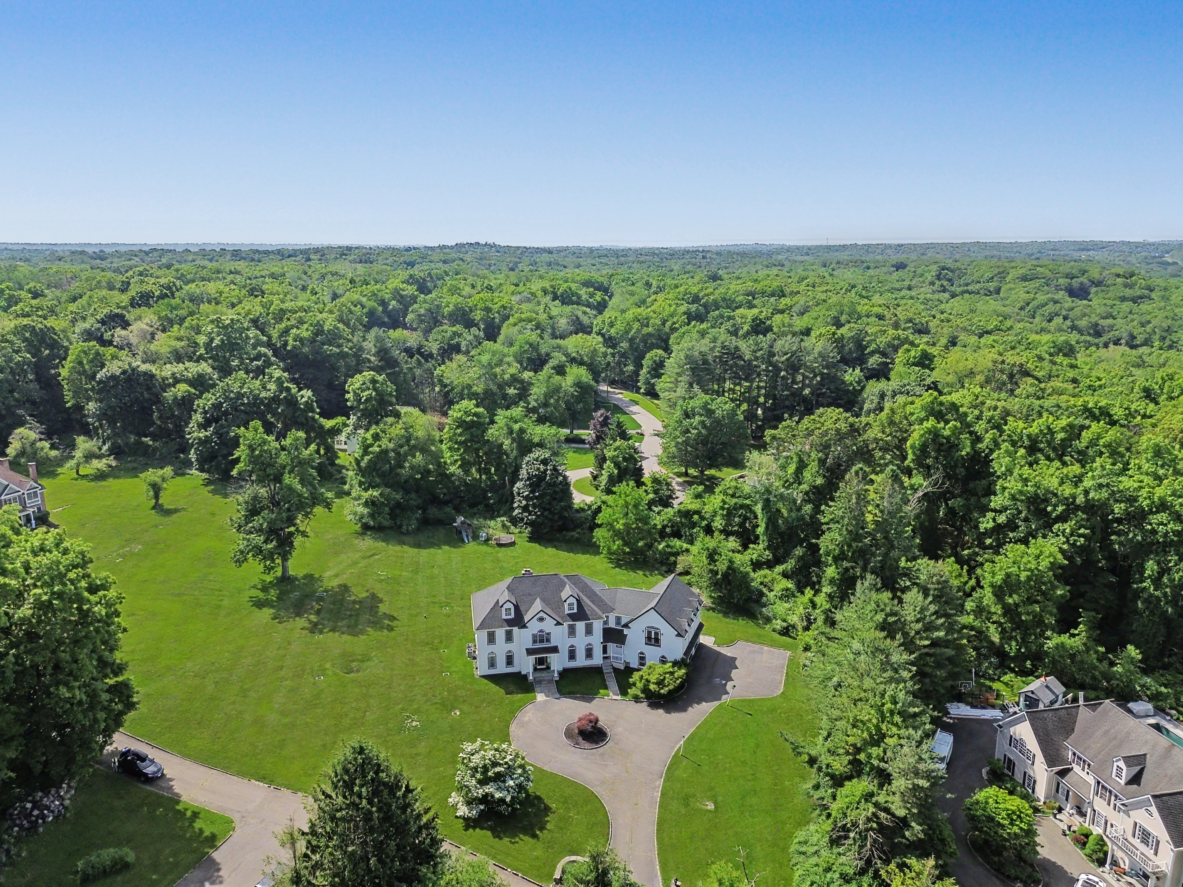 Home in Wilton, Connecticut, photographed by Ari Lee