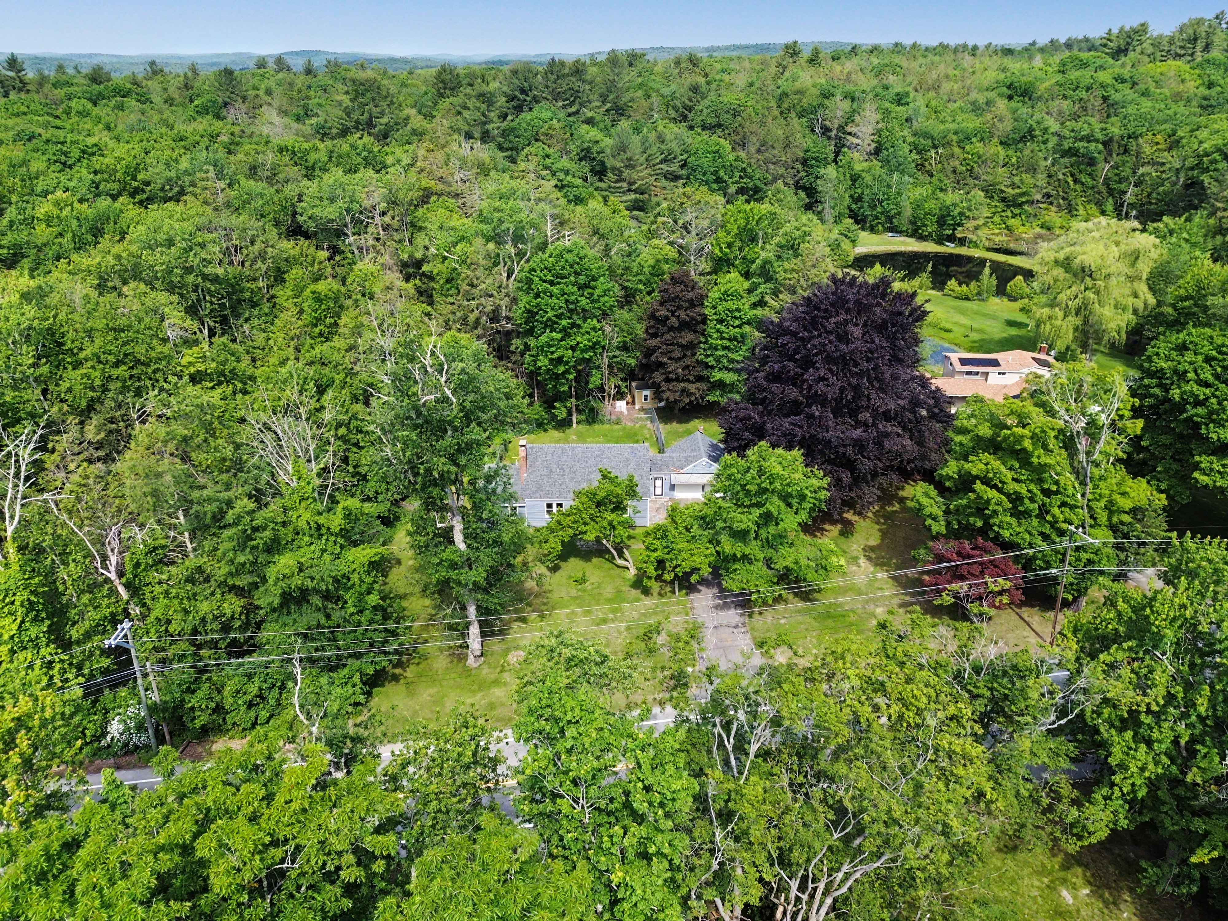 Home in Hartland, Connecticut, photographed by Ari Lee