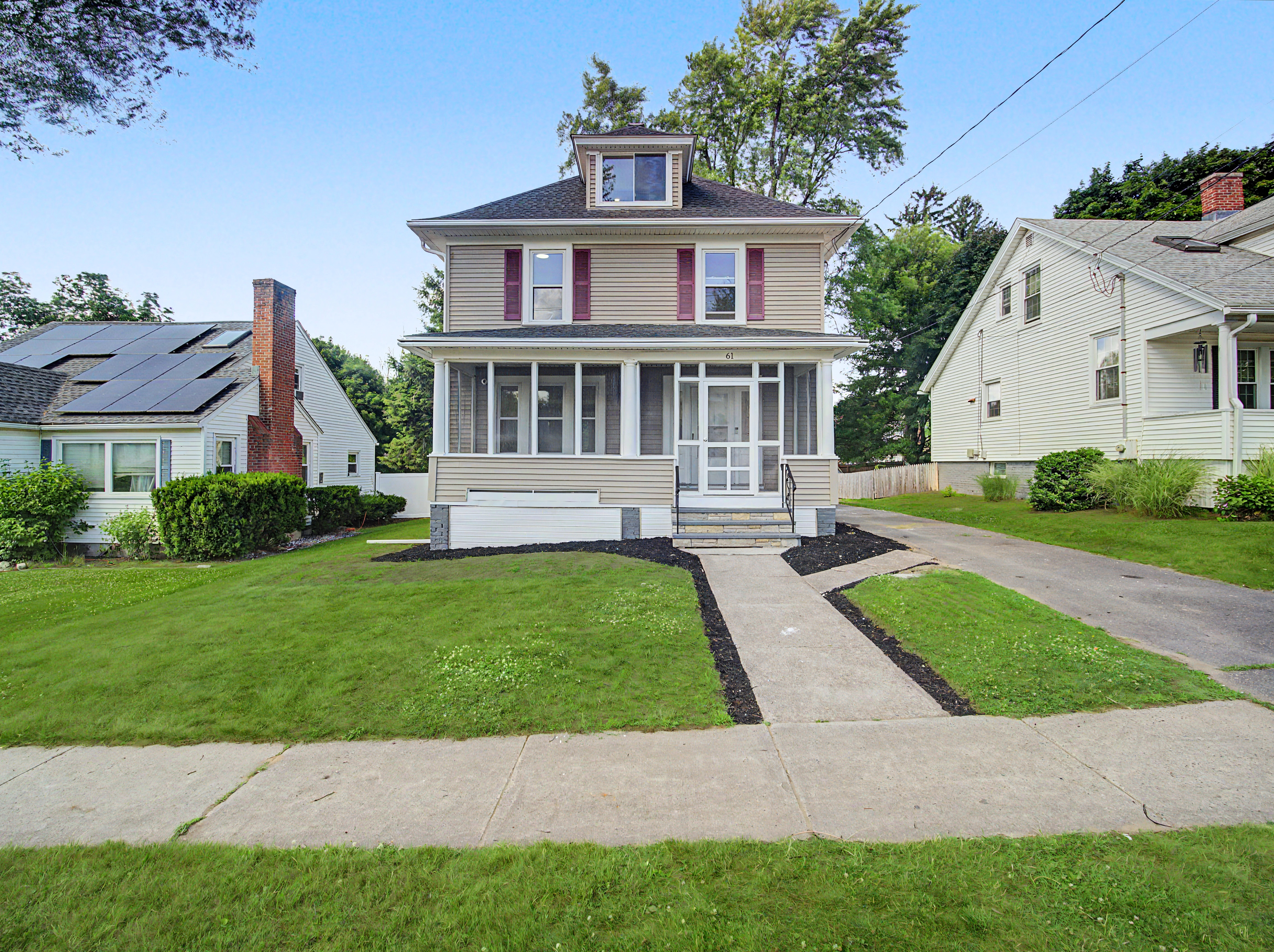 Home in Enfield, Connecticut, photographed by Ari Lee