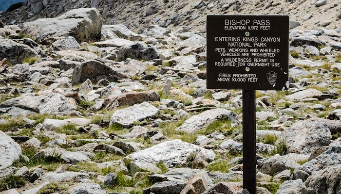 Read Backpacking over Bishop Pass by Erick Hidalgo