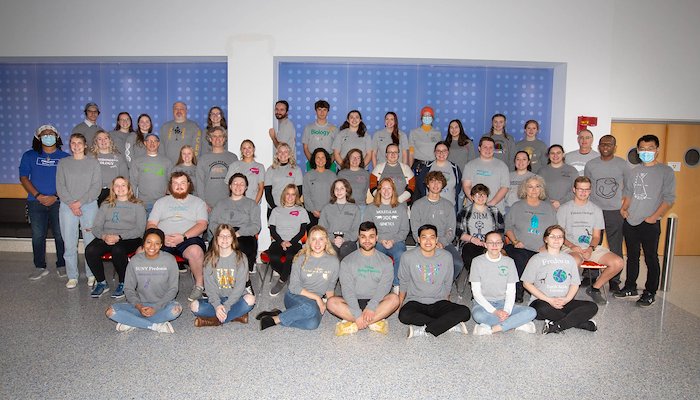 Read STEM T-shirts reign at Fredonia Science Complex by Jeff Woodard